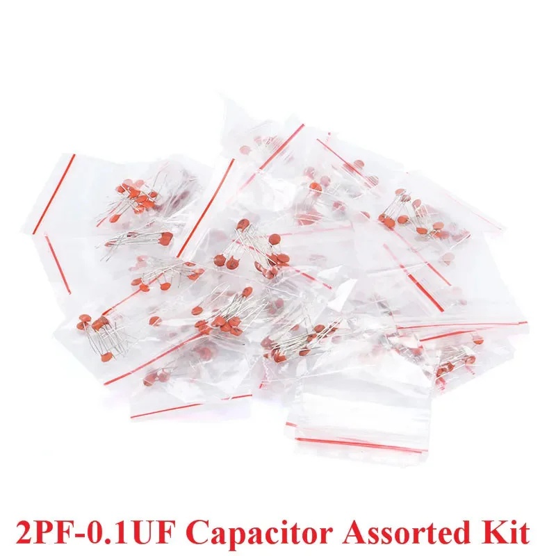 Electronics & Gadgets Charging Gocable 8 In 1 Edc 100W Cable - 300pcs/lot Set Kapasitor Keramik 2PF-0.1UF 30