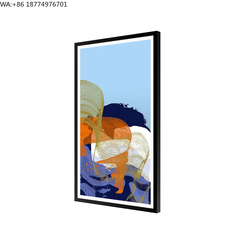 Digital Photo Frame Wifi - Bingkai Kayu Lukisan Artistik Bingkai Foto