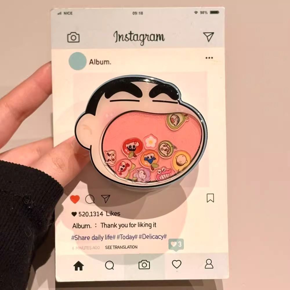 Gadgets For Electronics - Penyangga ponsel Crayon Shin-chan - dapat
