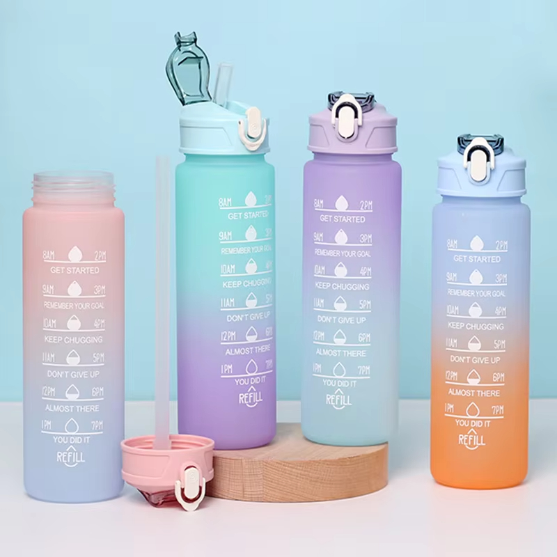 Smart Water Bottle Tracker - Botol Air Olahraga 700ml Tahan Suhu