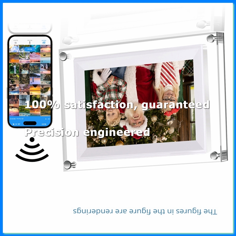 Digital Photo Frame Wifi - Bingkai Foto Digital Akrilik Transparan 7
