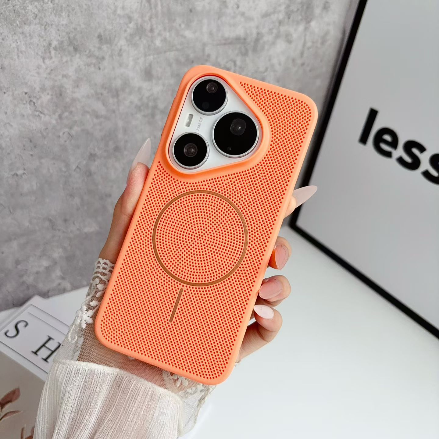 Huawei Pura 70 - Casing Magnetik untuk Magsafe Pendingin Bernapas