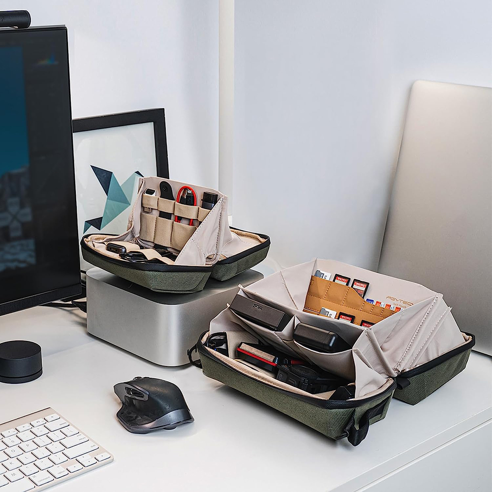 PGYTECH tas Organizer elektron - Electronics Gadgets Bag ulasan dan harga