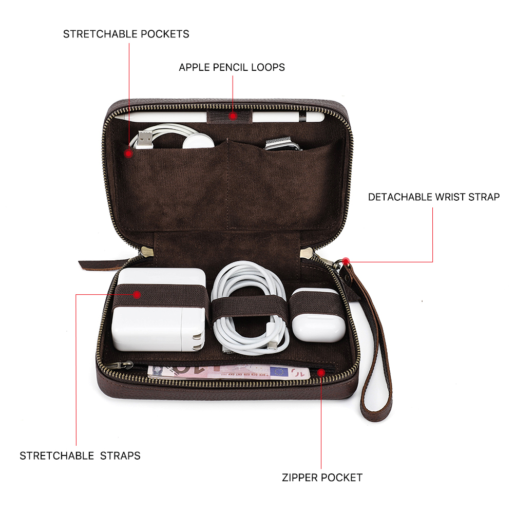 Tas Penyimpanan Kabel Data USB - Electronics Gadgets Bag ulasan dan harga