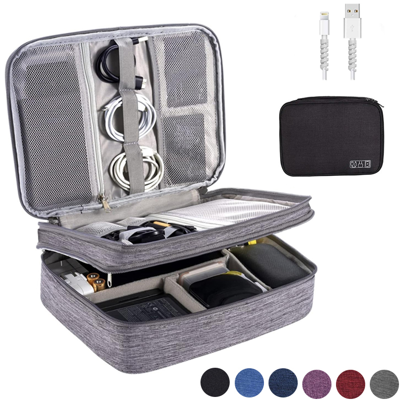 Tas Penyimpanan Digital Portab - Electronics Gadgets Bag ulasan dan harga