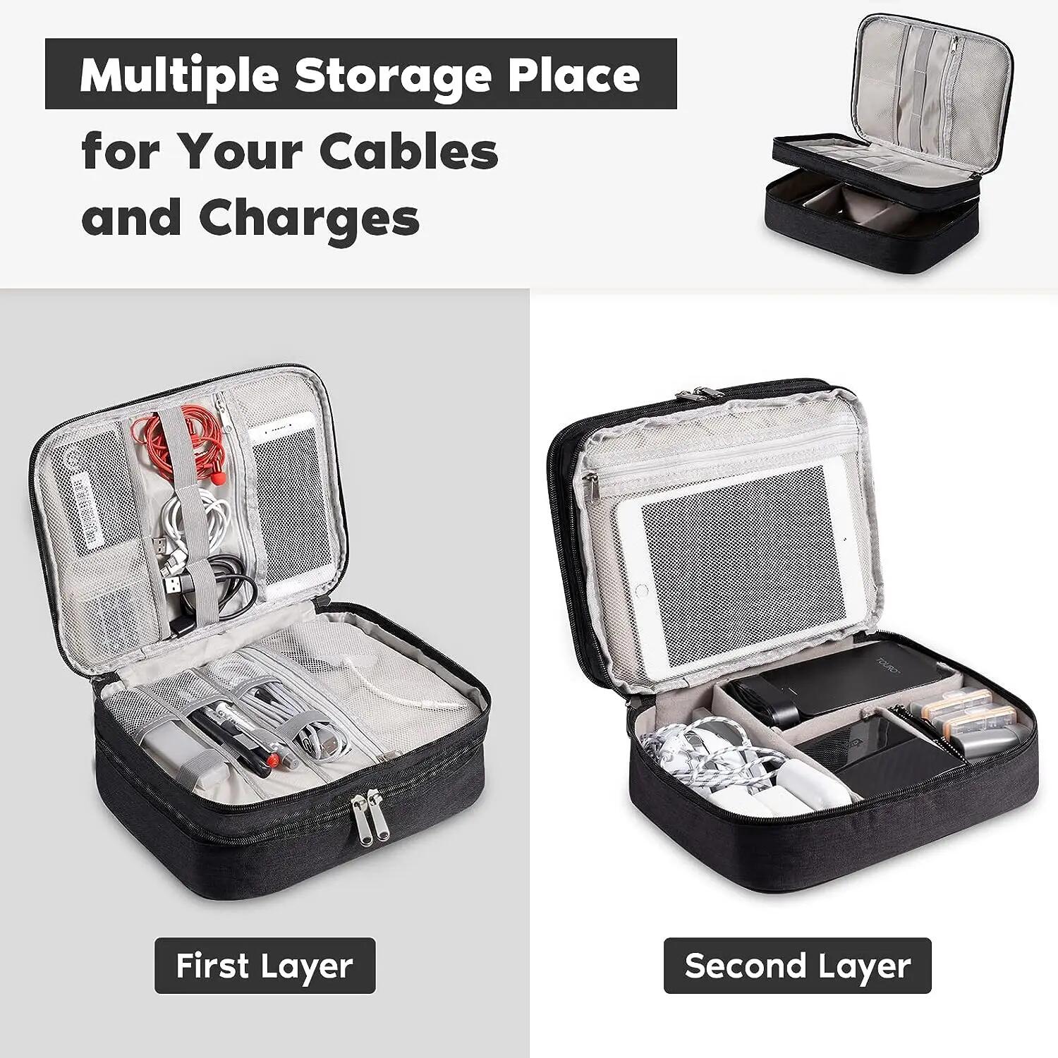 Tas Penyimpanan Digital Portab - Electronics Gadgets Bag ulasan dan harga