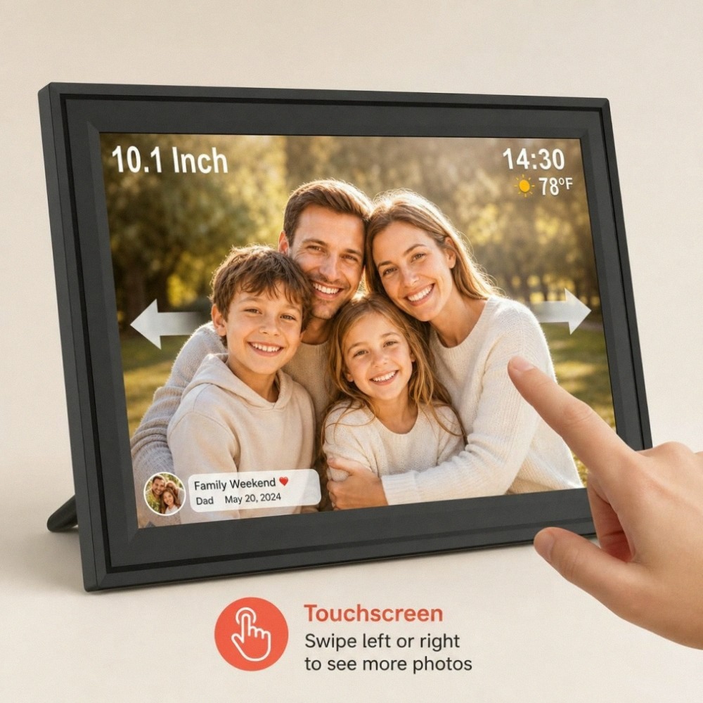 Bingkai Foto Digital 10,1 inci - Digital Photo Frame Wifi ulasan dan harga
