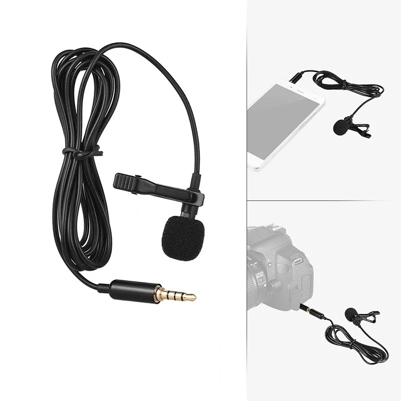 1-4pcs Mikrofon Lavalier Mini  - Mini Electronics Gadgets ulasan dan harga