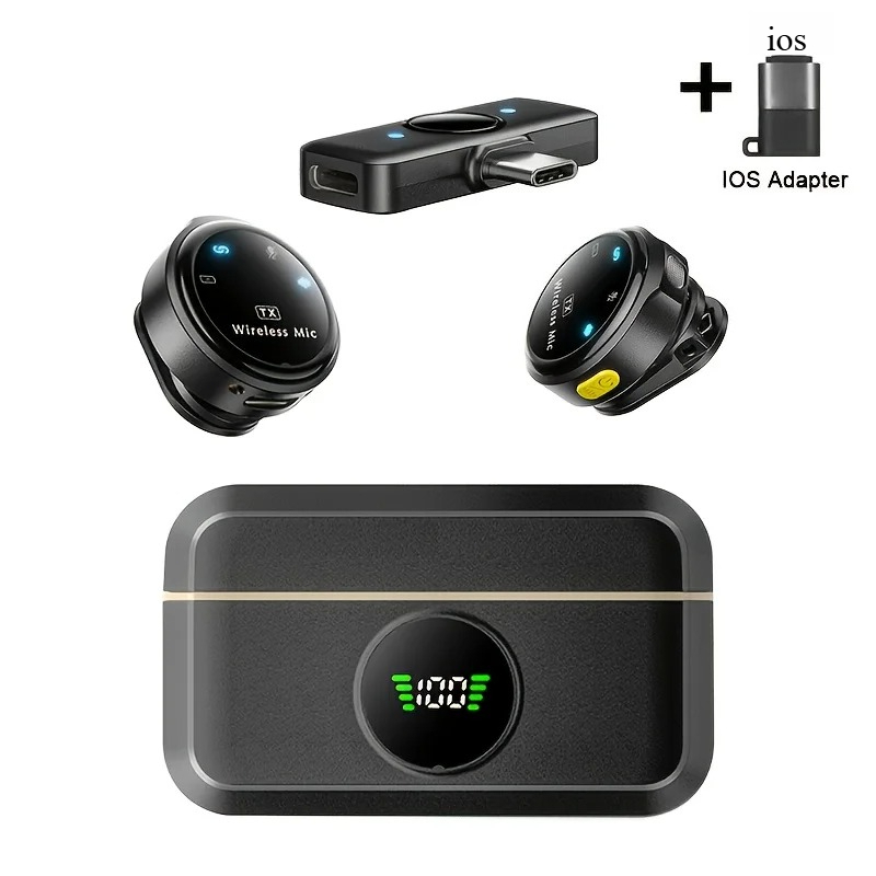 Mikrofon Lavalier Nirkabel unt - Mini Electronics Gadgets ulasan dan harga