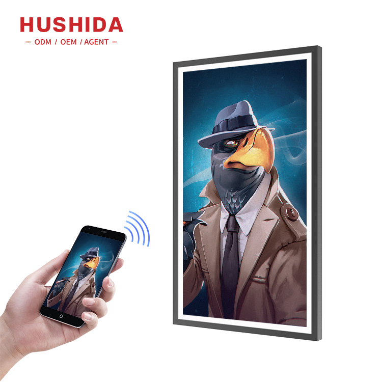 Layar Seni Digital 21,5 Inci W - Digital Photo Frame Wifi ulasan dan harga