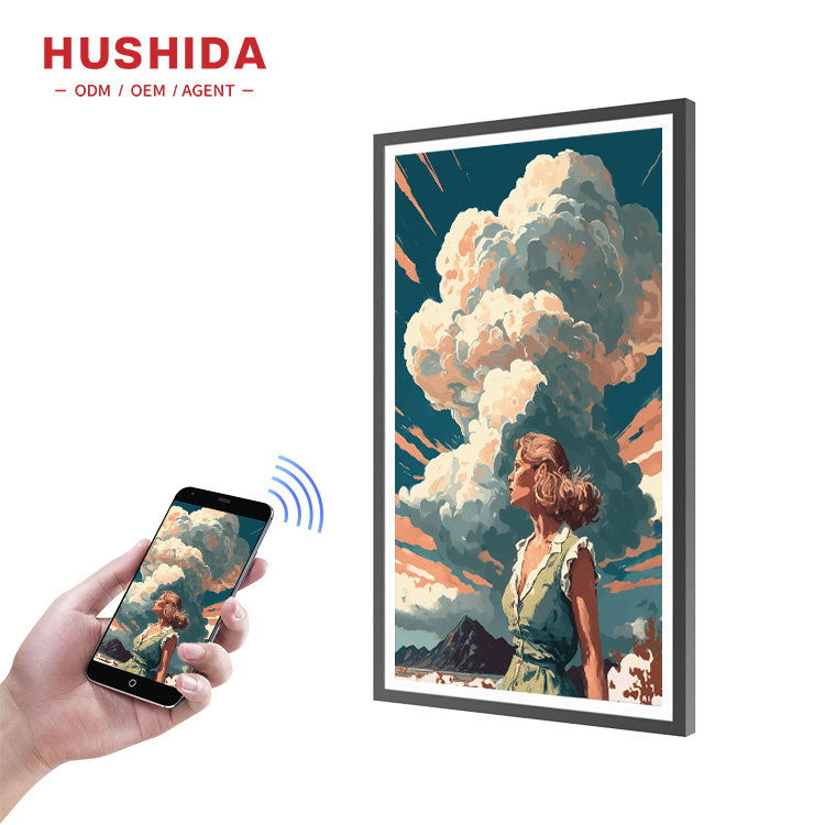 Layar Seni Digital 21,5 Inci W - Digital Photo Frame Wifi ulasan dan harga