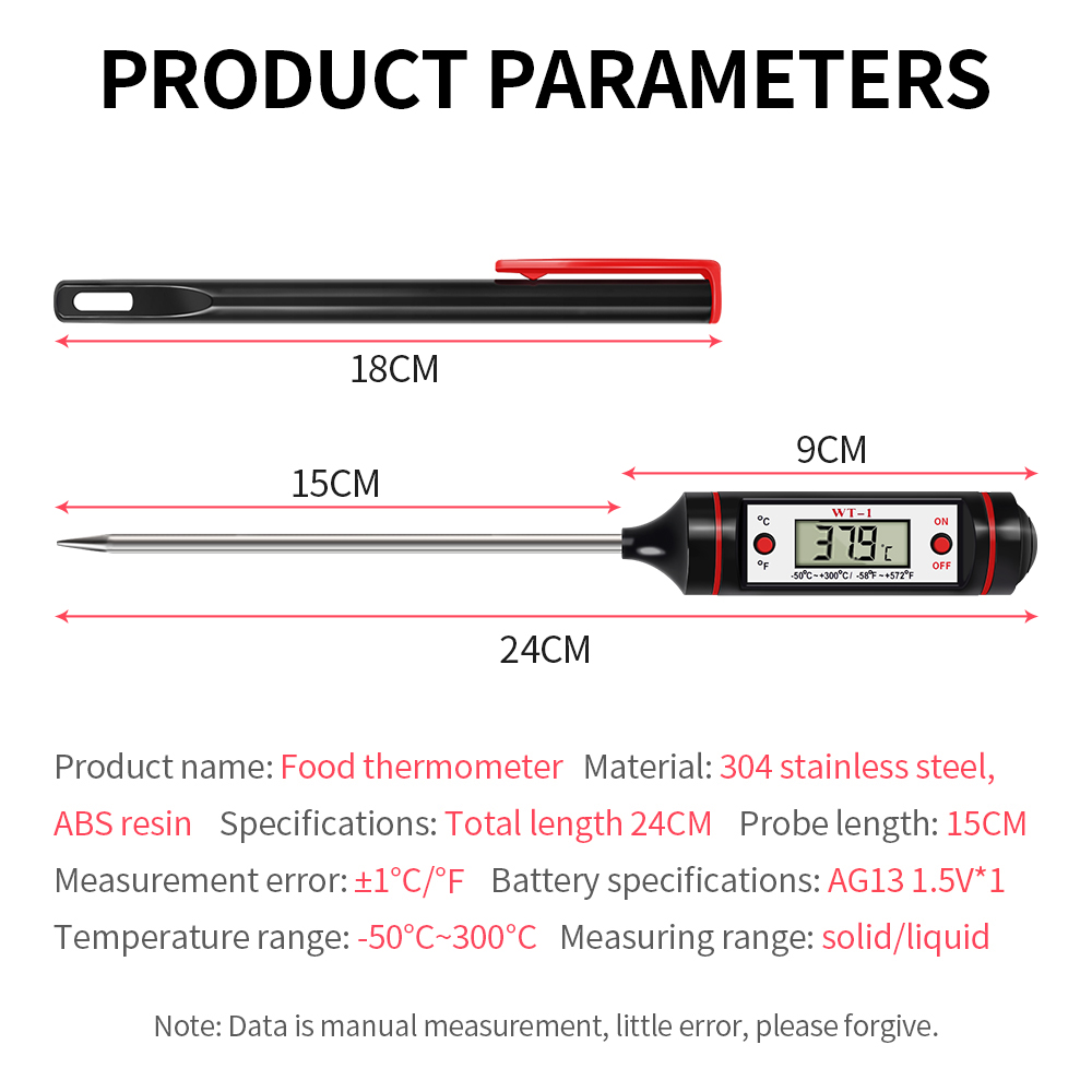 Termometer makanan Digital bar - Electronics New Gadgets ulasan dan harga