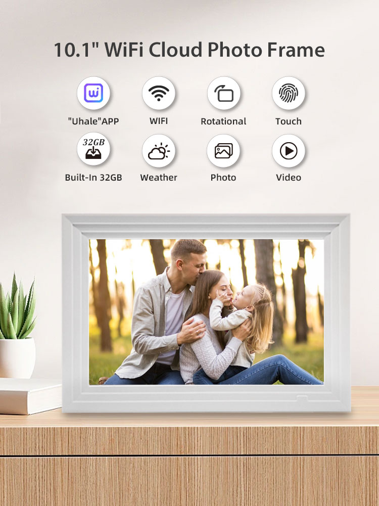 Bingkai foto Digital WiFi 10.1 - Digital Photo Frame Wifi ulasan dan harga