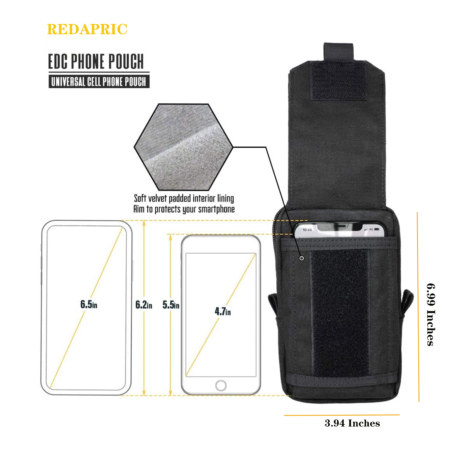 Tas pinggang kantong Molle Tak - Gadgets For Electronics ulasan dan harga