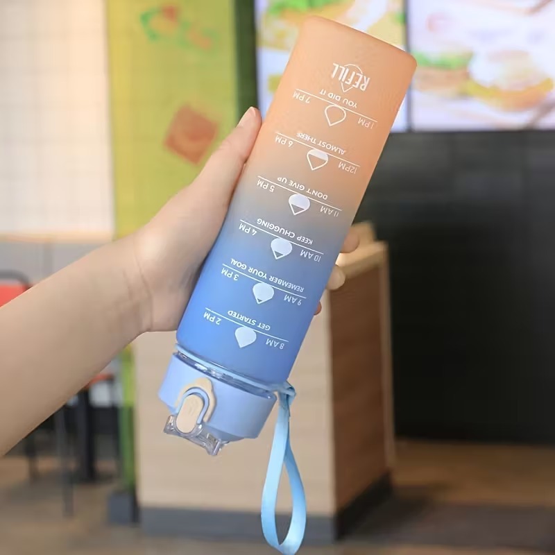 Botol Air Olahraga 900ml Tahan - Smart Water Bottle Tracker ulasan dan harga