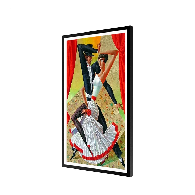 Bingkai Kayu Lukisan Artistik  - Digital Photo Frame Wifi ulasan dan harga