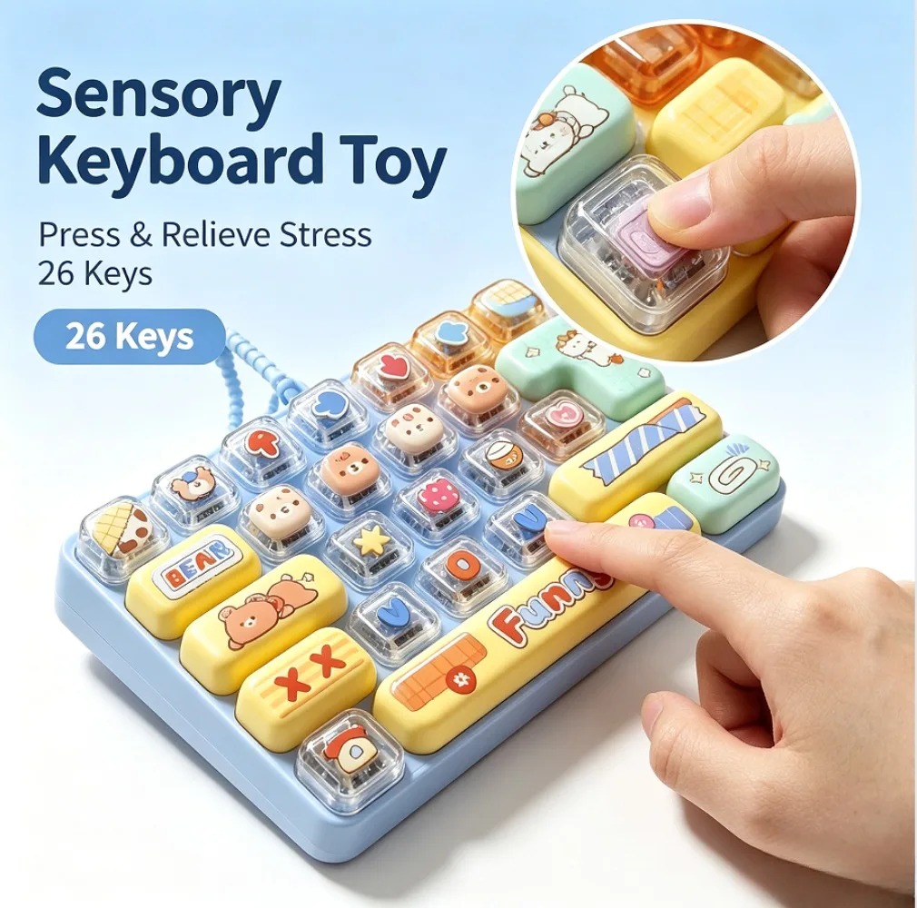 Gantungan Kunci Fidget Clicker - Electronics Gadgets Bag ulasan dan harga