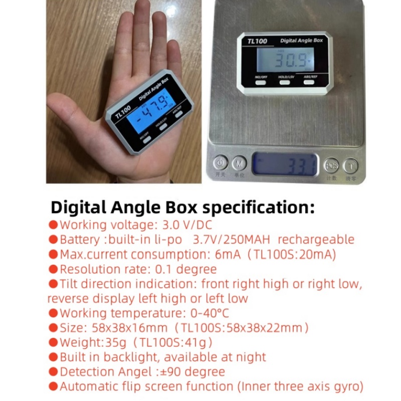 Pengukur sudut Horizontal busu - Gadgets For Electronics ulasan dan harga