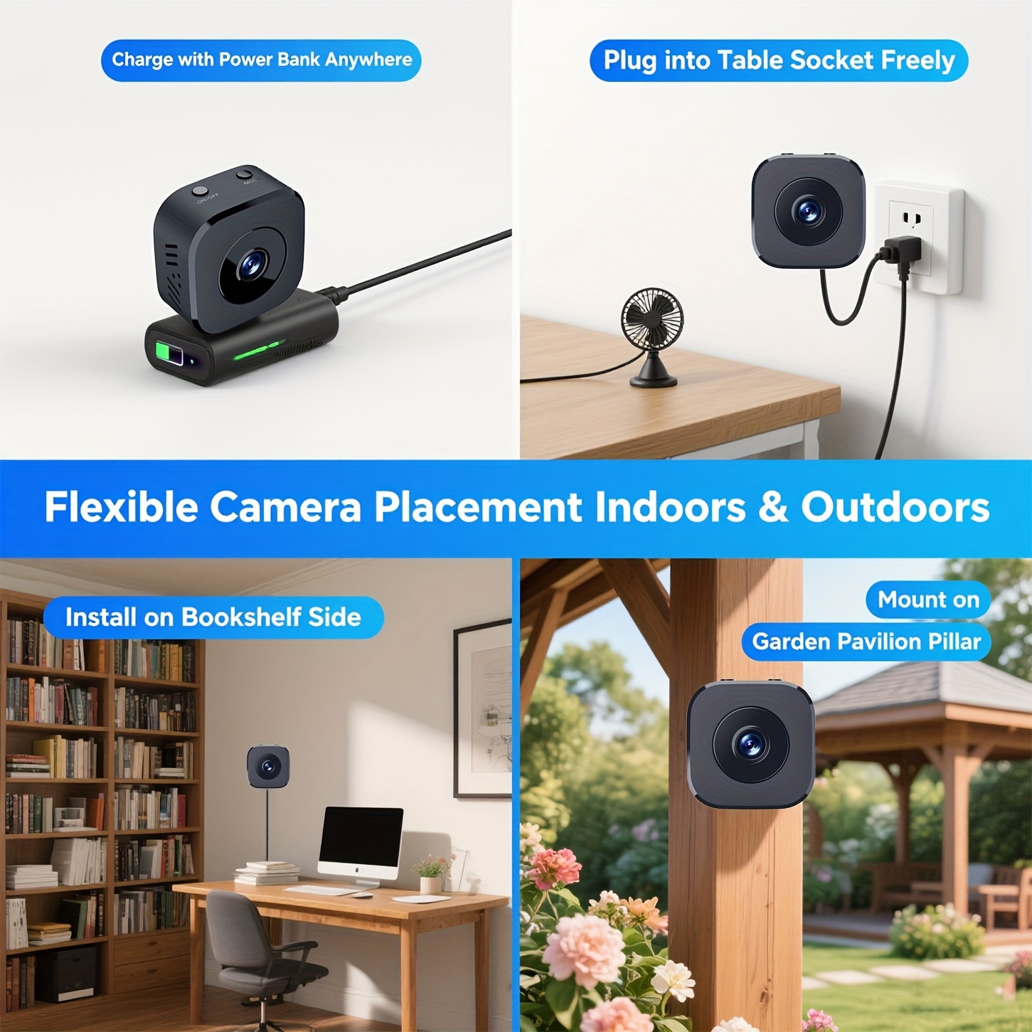 Kamera WiFi Mini HD 1080P Peng - Mini Electronics Gadgets ulasan dan harga