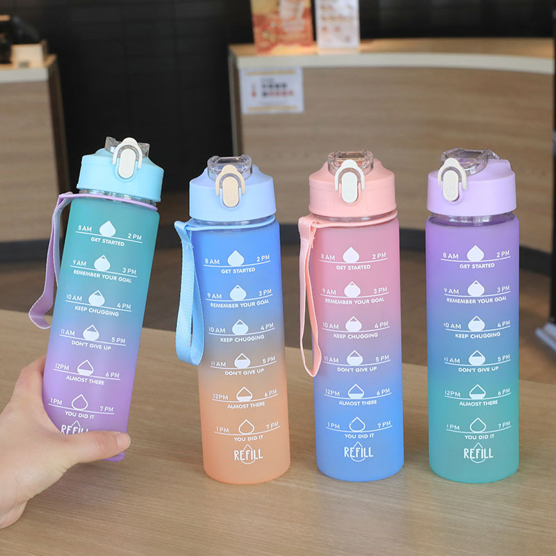 Botol Air Lari 700ML Botol Air - Smart Water Bottle Tracker ulasan dan harga