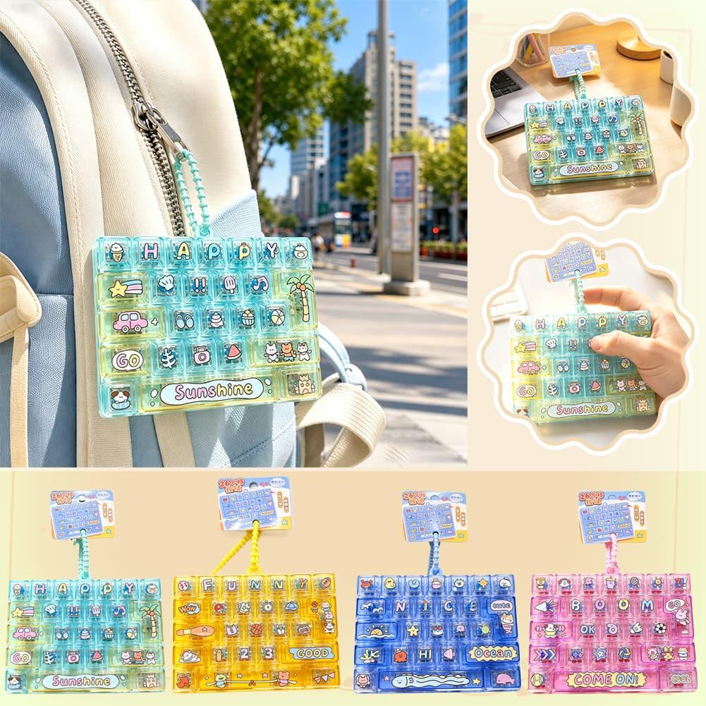 26 Tombol Fidget Keychain Main - Electronics Gadgets Bag ulasan dan harga