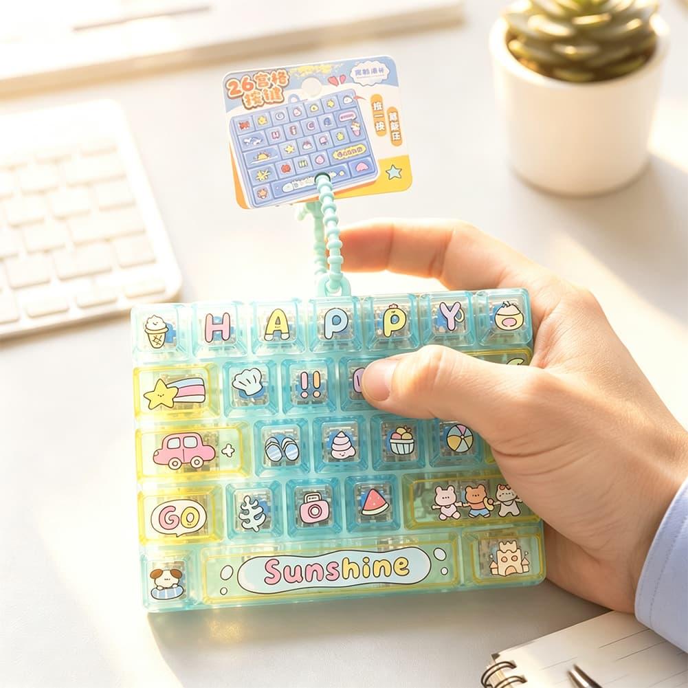 26 Tombol Fidget Keychain Main - Electronics Gadgets Bag ulasan dan harga
