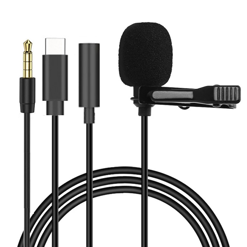 Mikrofon Lavalier Mini Portabe - Mini Electronics Gadgets ulasan dan harga