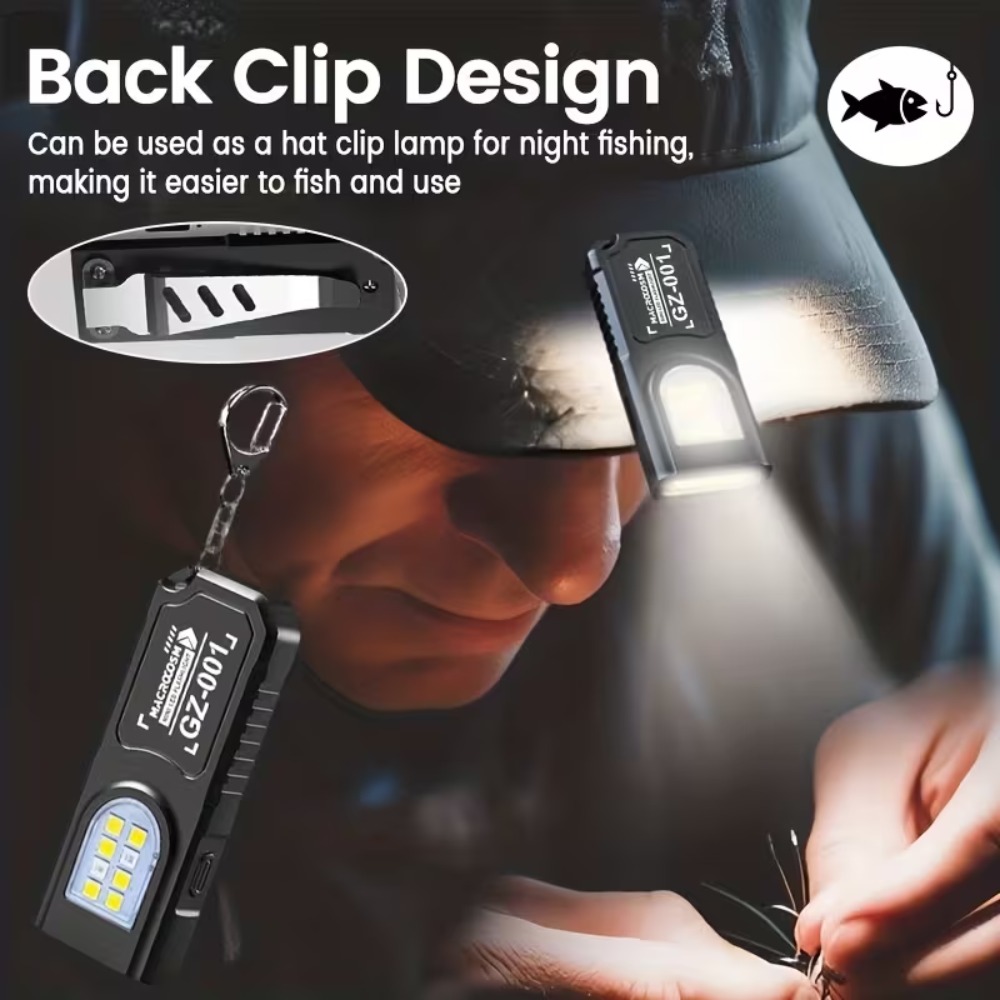 Senter Gantungan Kunci LED COB - Mini Electronics Gadgets ulasan dan harga